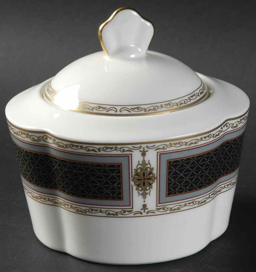Grand Chateau Sugar Bowl & Lid by Mikasa-1