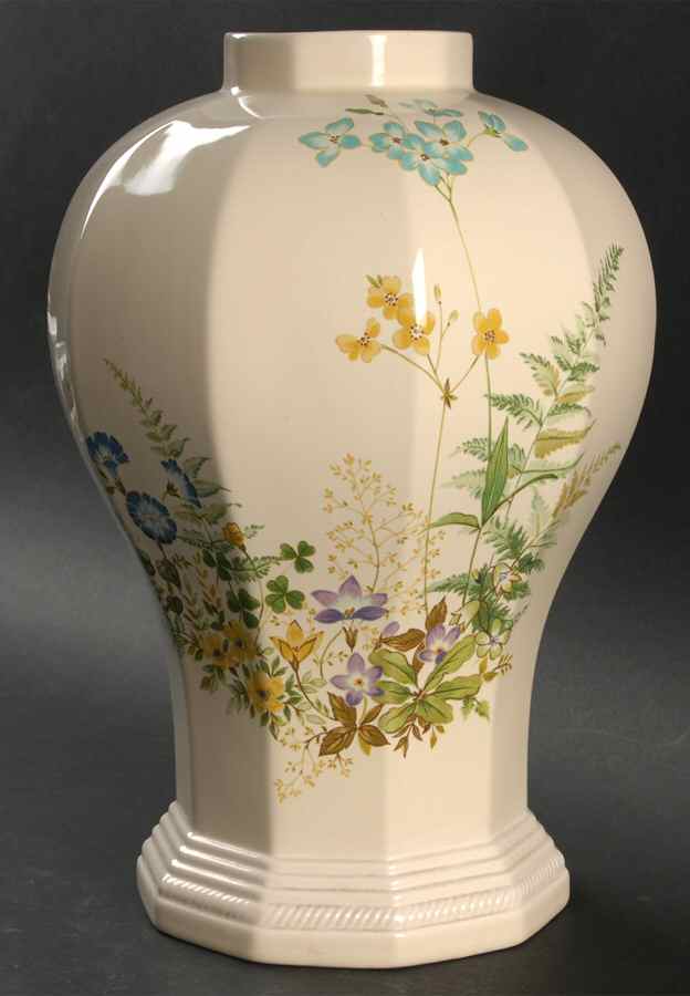 Greenery Covered Vase by Mikasa-1