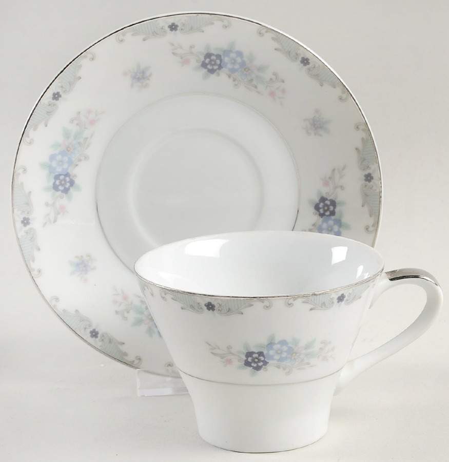 Greenbriar Flat Cup & Saucer Set by Mikasa-1