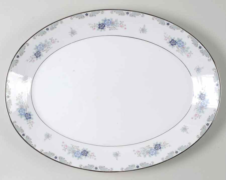 Greenbriar 16" Oval Serving Platter by Mikasa-1
