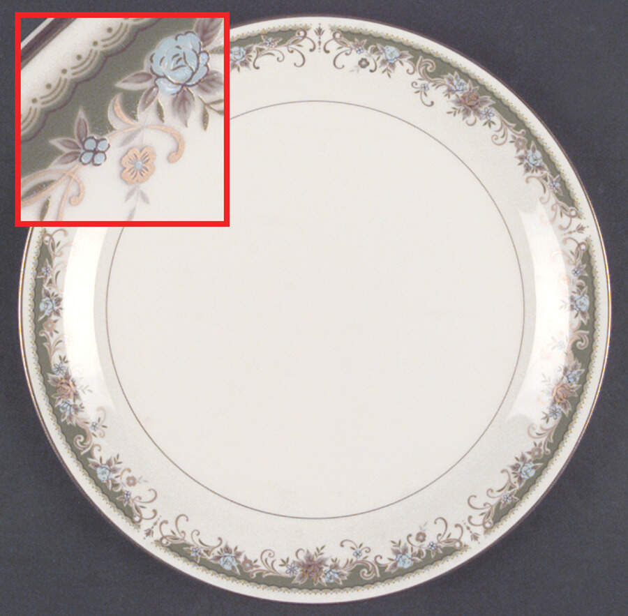 Greendale Dinner Plate by Mikasa-1
