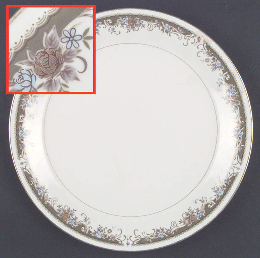 Greendale Dinner Plate by Mikasa-1