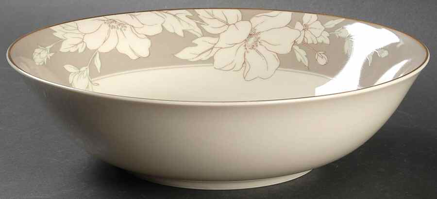 Gray Finesse 9" Round Vegetable Bowl by Mikasa-1
