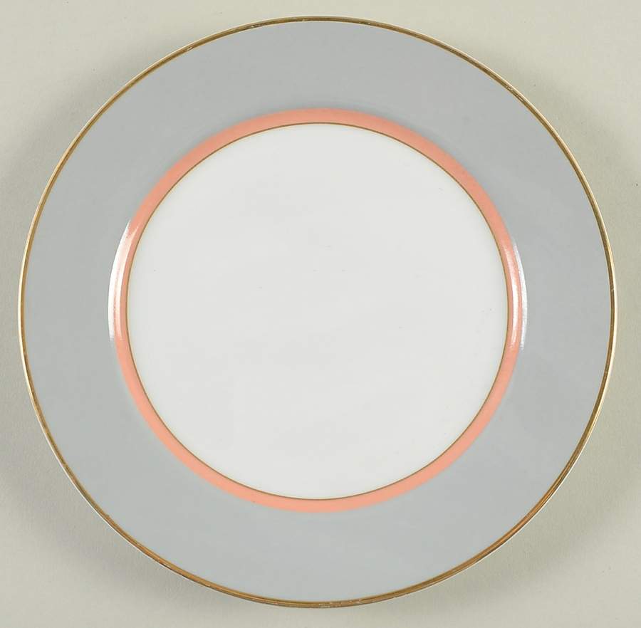 Grandeur Gray Salad Plate by Mikasa-1