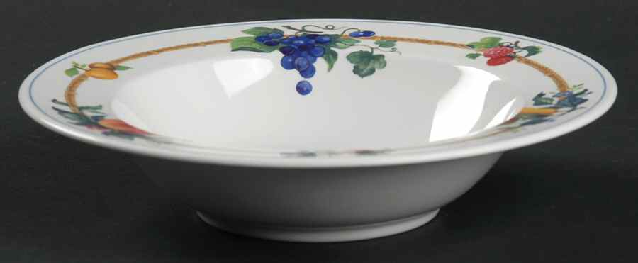 Grande Harvest Rim Fruit/Dessert (Sauce) Bowl by Mikasa-1