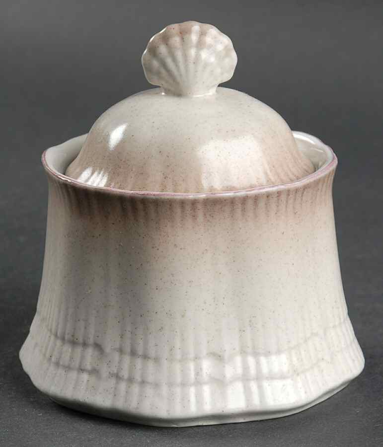 Welcome Sugar Bowl & Lid by Mikasa-1