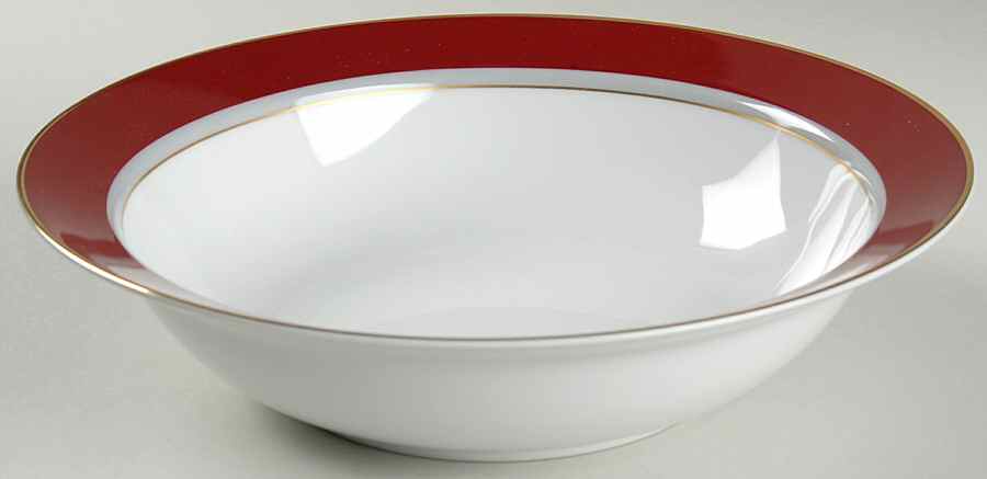 Grandeur Red 9" Round Vegetable Bowl by Mikasa-1