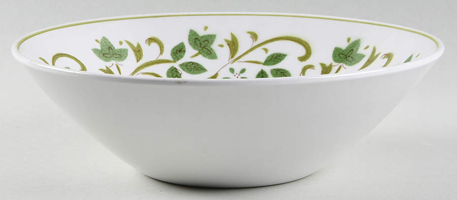 Green Swirl 9" Round Vegetable Bowl by Mikasa-1