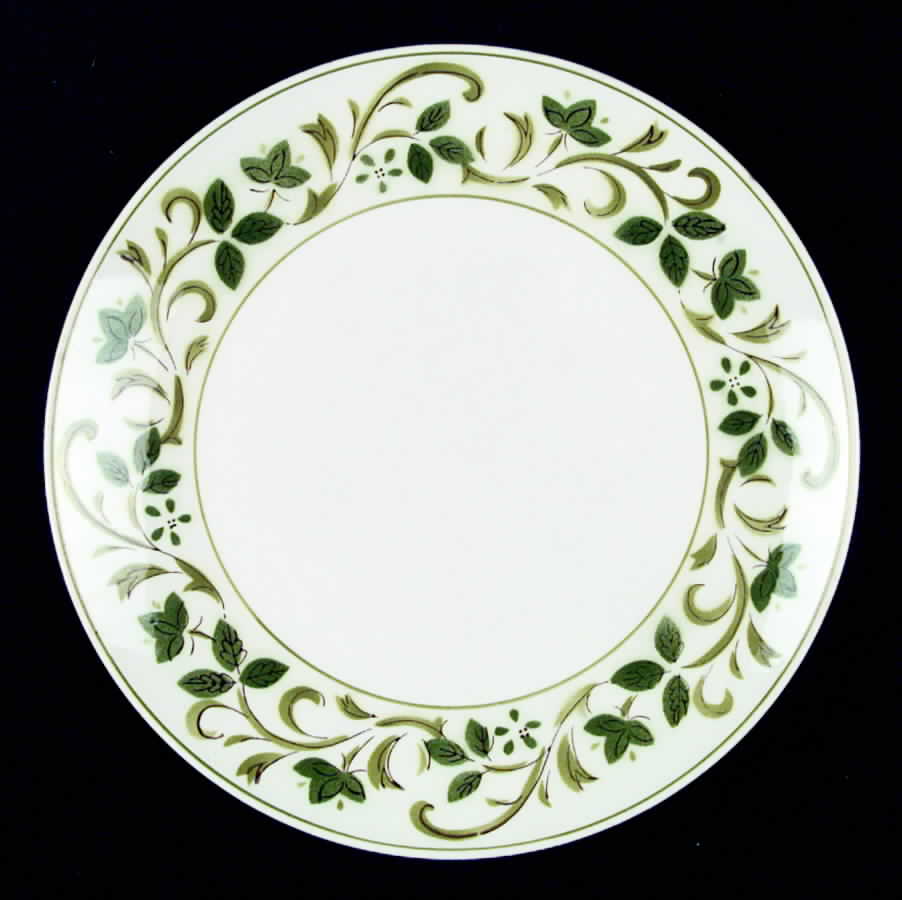 Green Swirl Dinner Plate by Mikasa-1