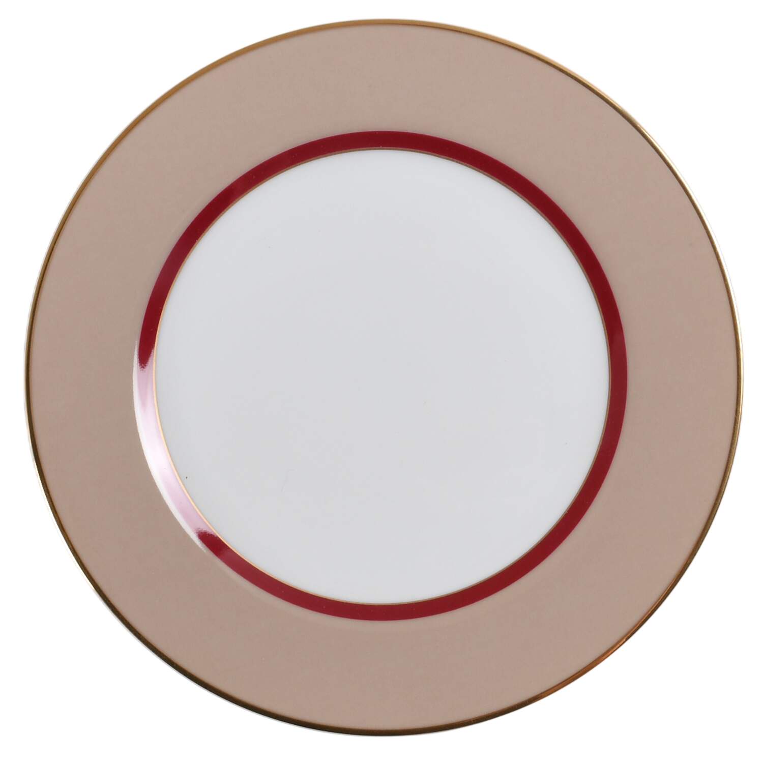 Grandeur Taupe Salad Plate by Mikasa-1