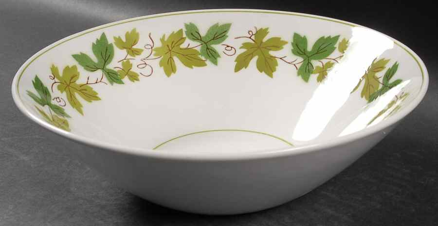 Green Wood Greenfield 9" Round Vegetable Bowl by Mikasa-1