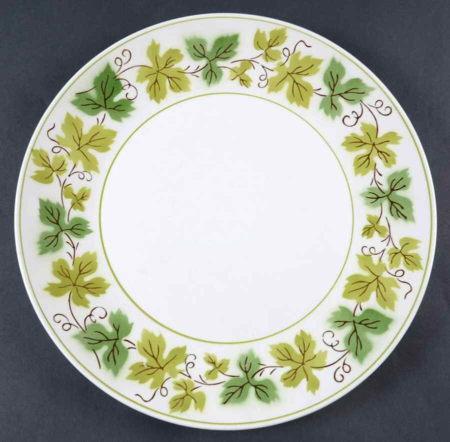 Green Wood Greenfield 12" Chop Plate (Round Platter) by Mikasa-1