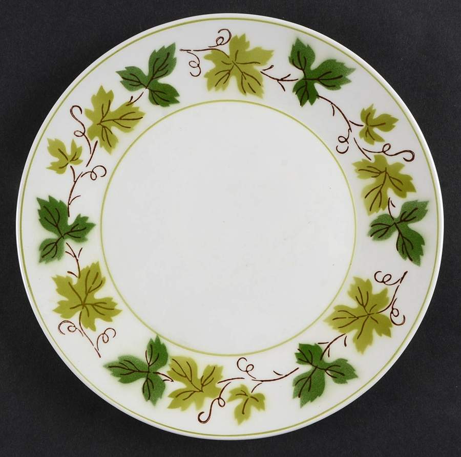 Green Wood Greenfield Salad Plate by Mikasa-1