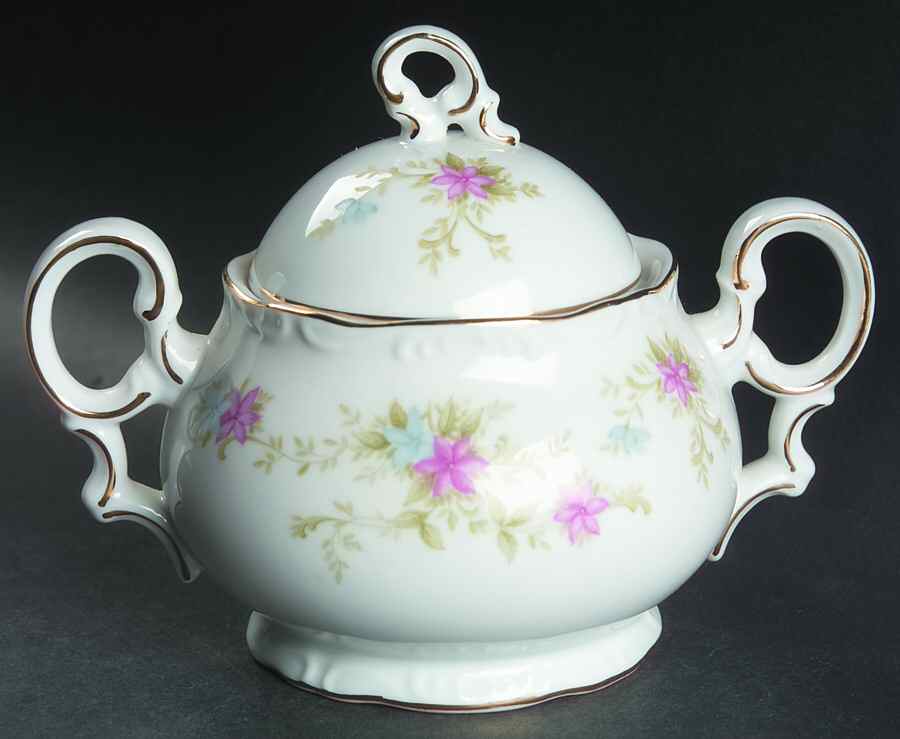 Guinevere Sugar Bowl & Lid by Mikasa-1