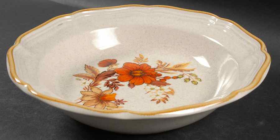 Harvest Bouquet Soup/Cereal Bowl by Mikasa-1