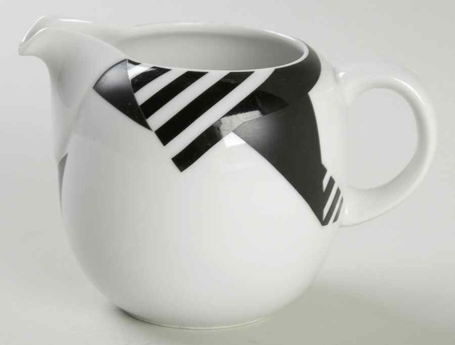 Harlequin Black Creamer by Mikasa-1