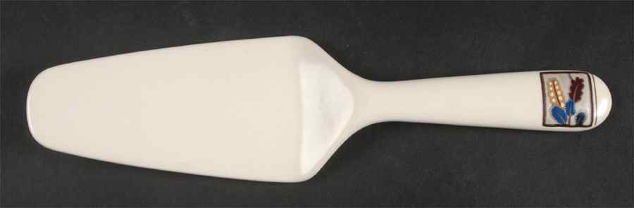 Hacienda Solid Ceramic Pie/Cake Server by Mikasa-1