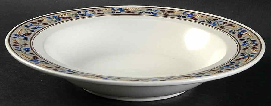Hacienda Large Rim Soup Bowl by Mikasa-1