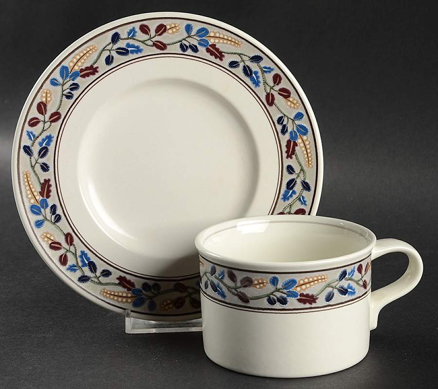 Hacienda Flat Cup & Saucer Set by Mikasa-1