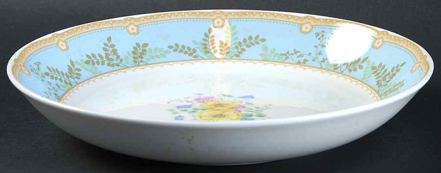 Hampton Court Blue Coupe Soup Bowl by Mikasa-1