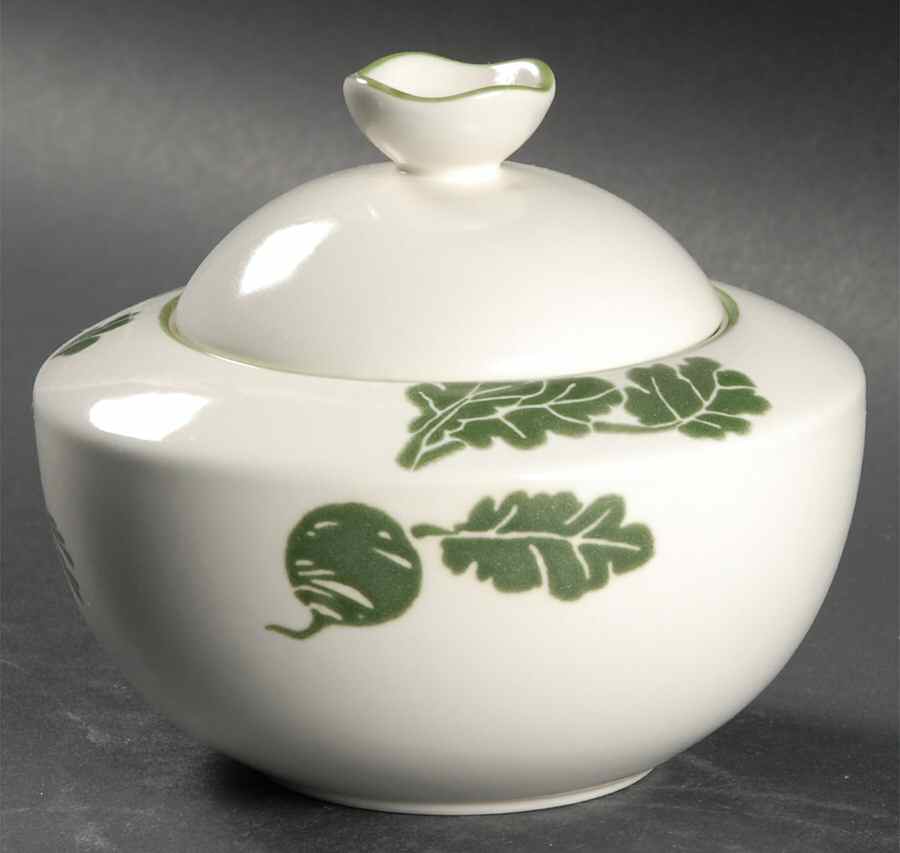 Harvest Collage Sugar Bowl & Lid by Mikasa-1