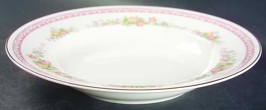 Hampton Court Large Rim Soup Bowl by Mikasa-1