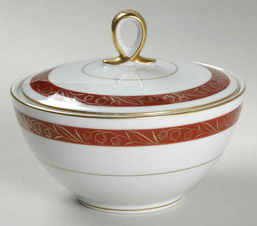 Halifax Sugar Bowl & Lid by Mikasa-1