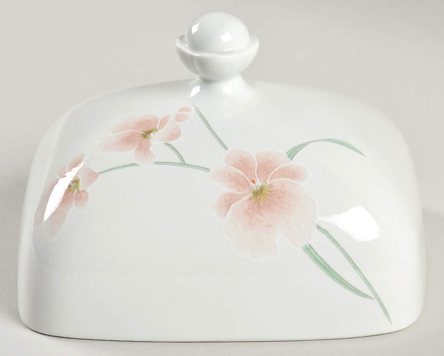 Hawaiian Melody Lid for Square Butter by Mikasa-1