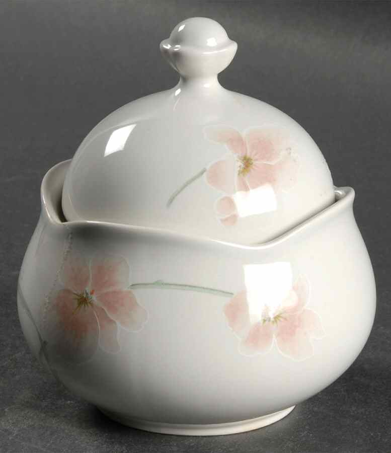 Hawaiian Melody Sugar Bowl & Lid by Mikasa-1