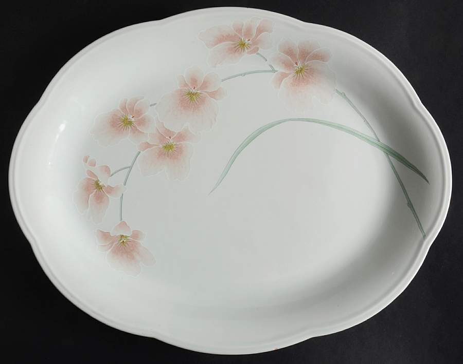 Hawaiian Melody 14" Oval Serving Platter by Mikasa-1
