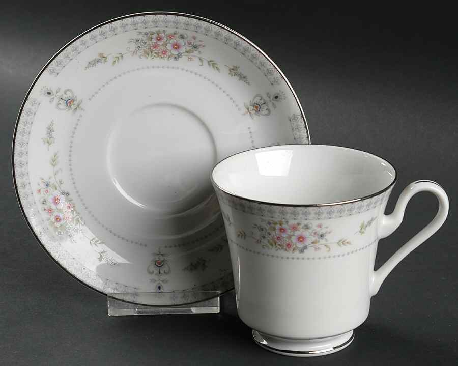 Hamilton Footed Cup & Saucer Set by Mikasa-1