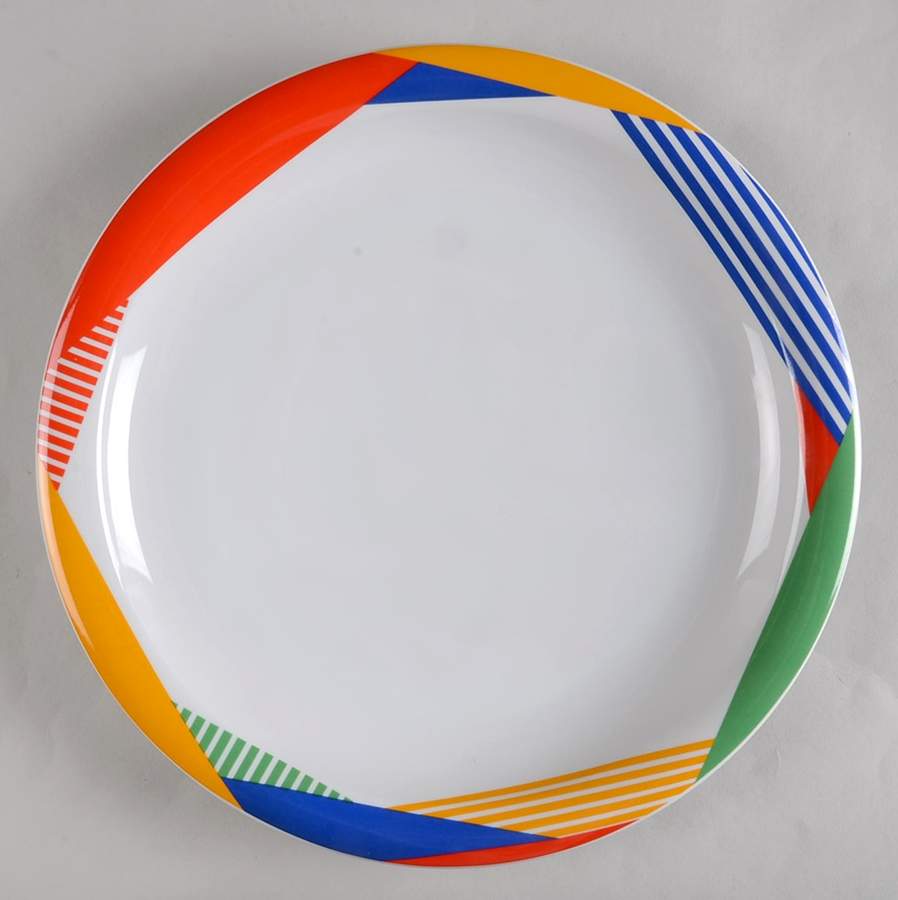 Harlequin Primary 12" Chop Plate (Round Platter) by Mikasa-1