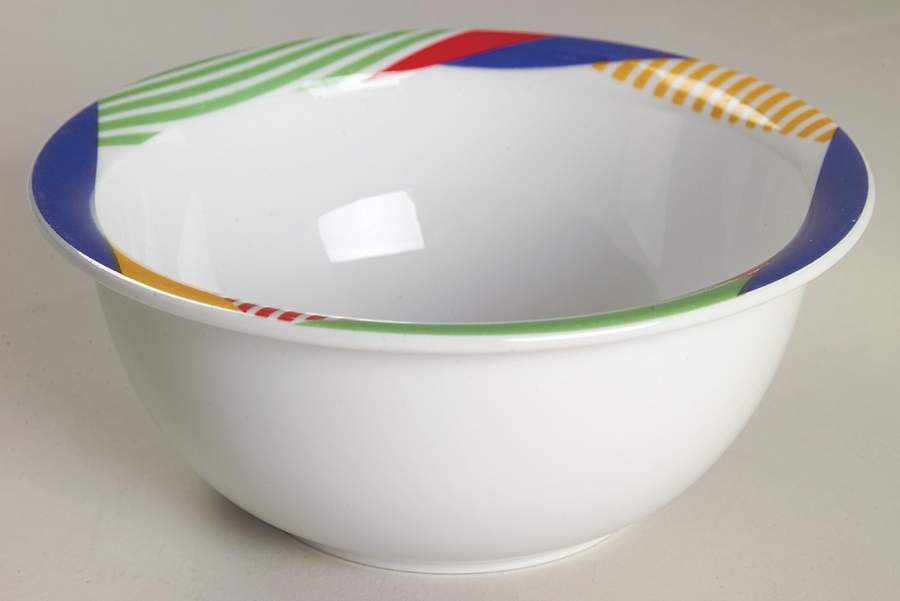 Harlequin Primary Rim Cereal Bowl by Mikasa-1