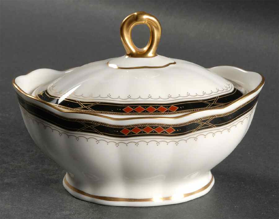 Hardwick Sugar Bowl & Lid by Mikasa-1