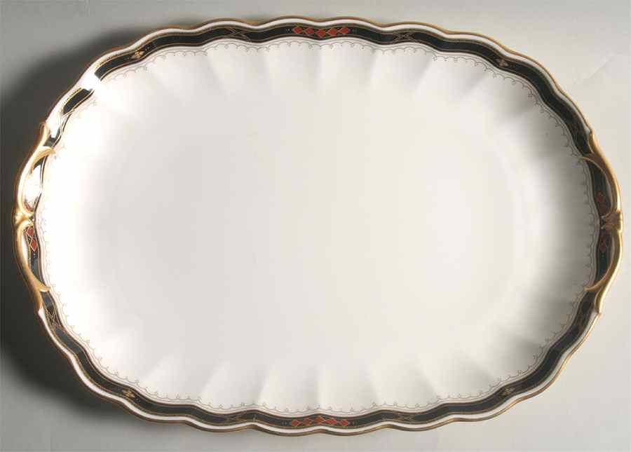 Hardwick 15" Oval Serving Platter by Mikasa-1