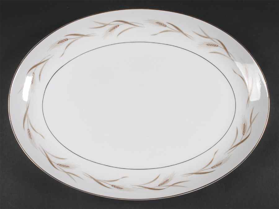 Harvest 16" Oval Serving Platter by Mikasa-1