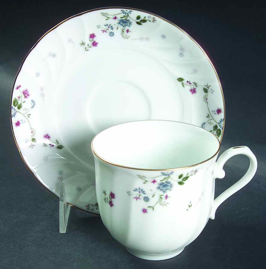 Hastings Flat Cup & Saucer Set by Mikasa-1