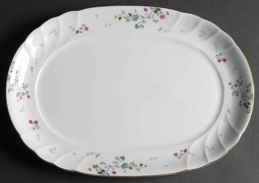 Hastings 14" Oval Serving Platter by Mikasa-1