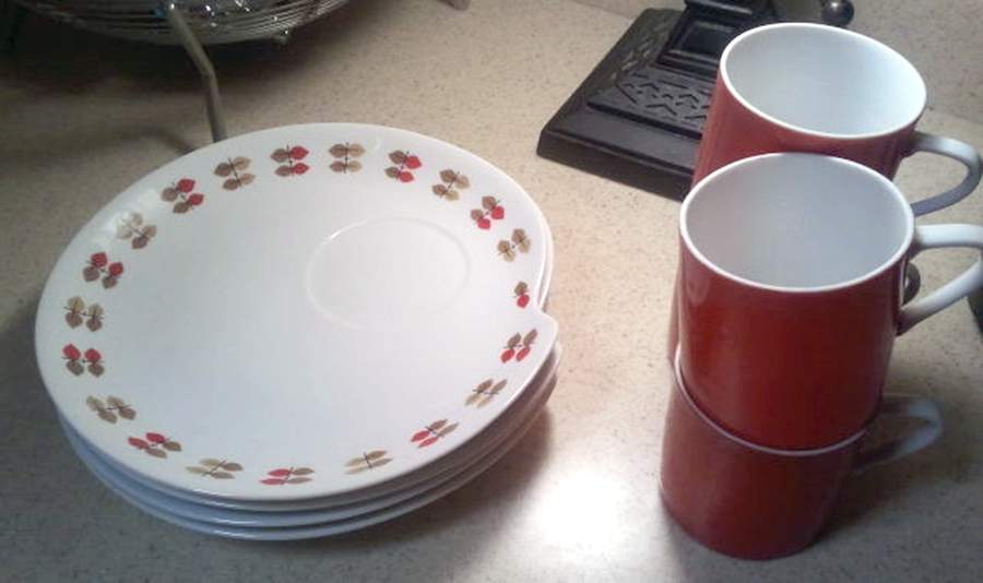 Happy Time Snack Plate & Cup Set by Mikasa-1