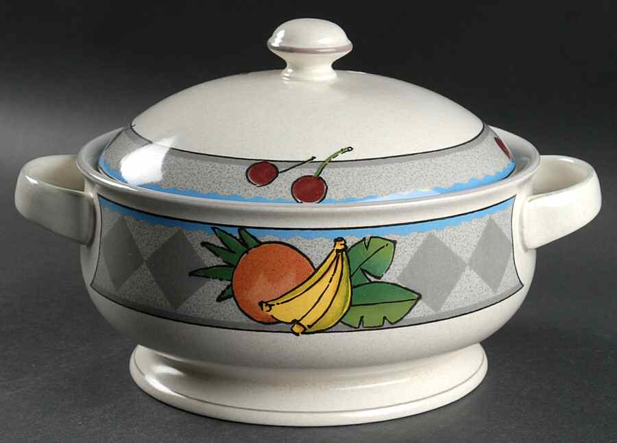 Harvest Time (Studio Kraft) Round Covered Vegetable by Mikasa-1