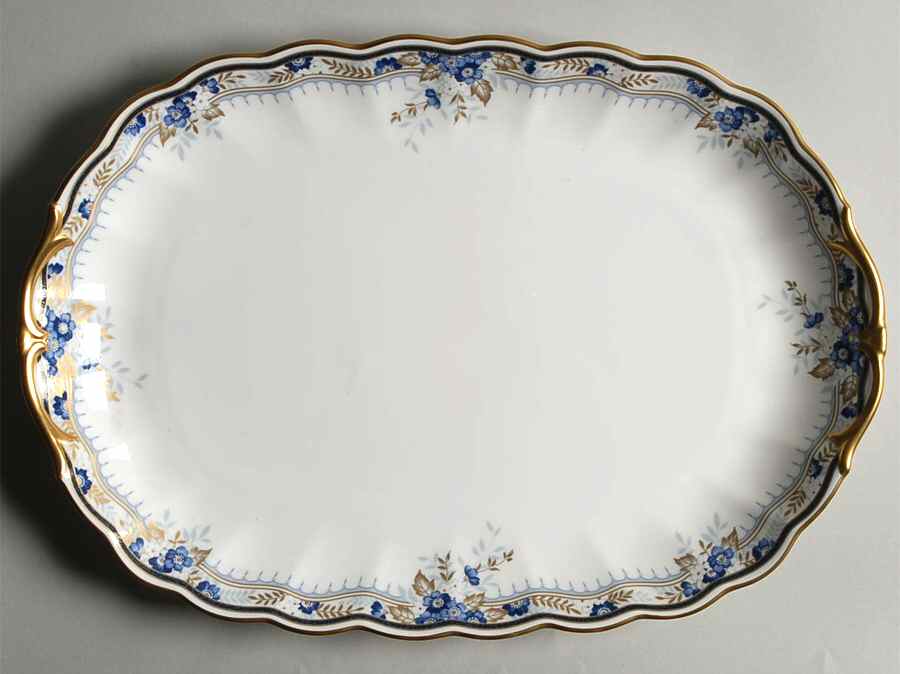Hayworth 15" Oval Serving Platter by Mikasa-1