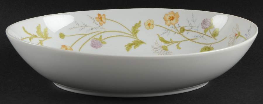 Heather 10" Oval Vegetable Bowl by Mikasa-1