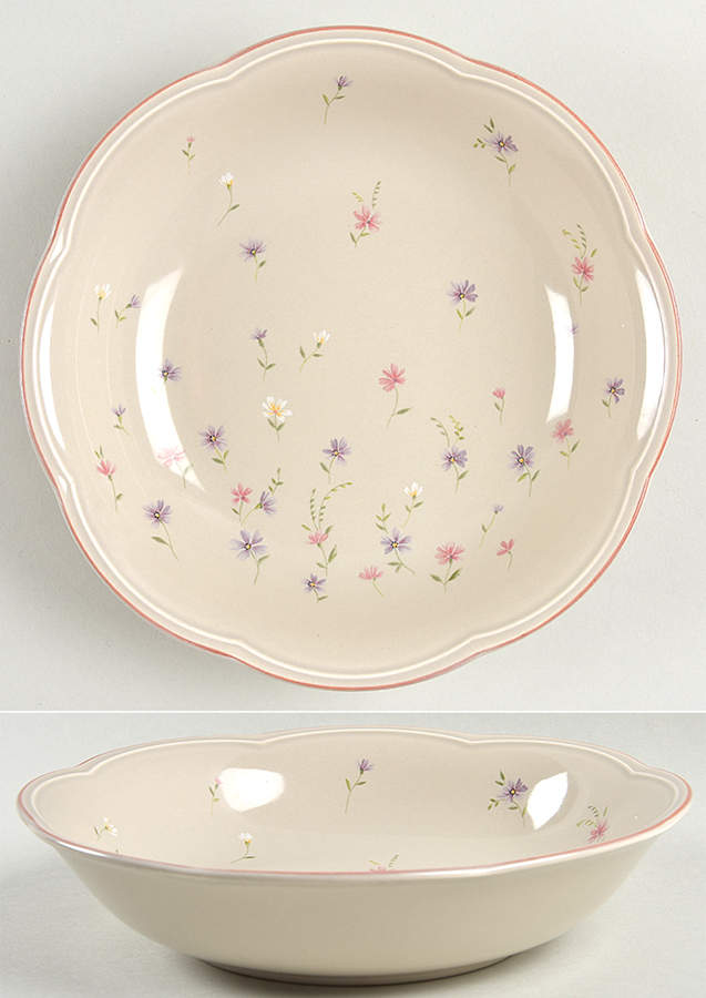 Heather Blossoms Coupe Soup Bowl by Mikasa-1