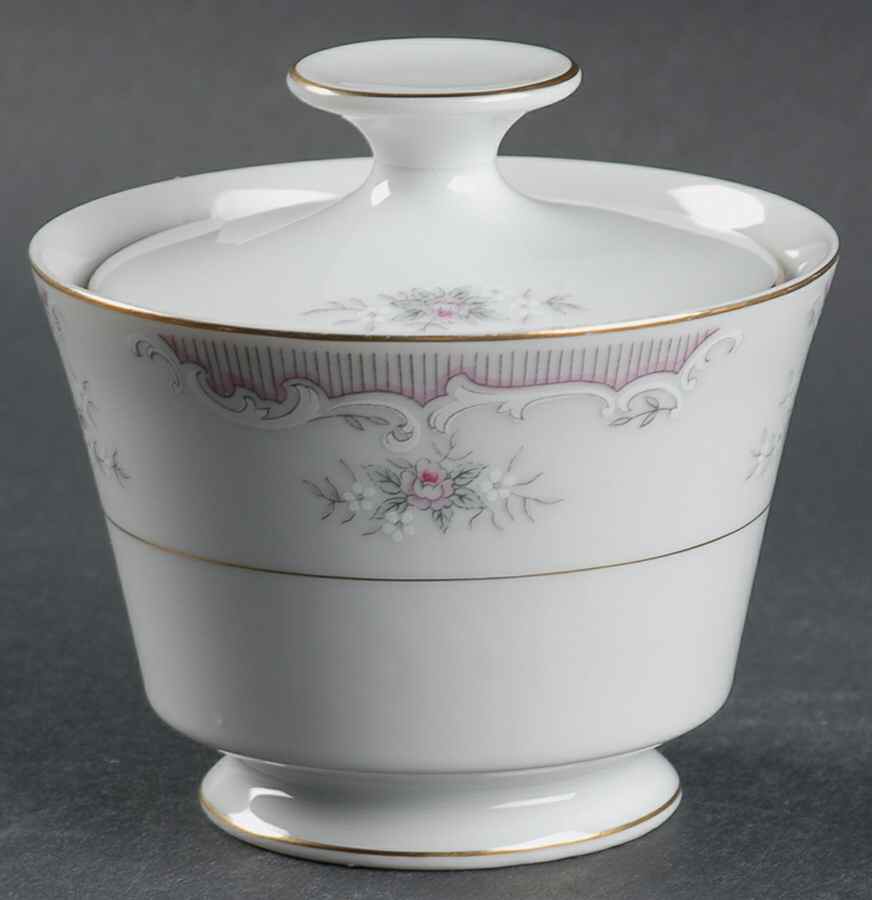 Heirloom Sugar Bowl & Lid by Mikasa-1