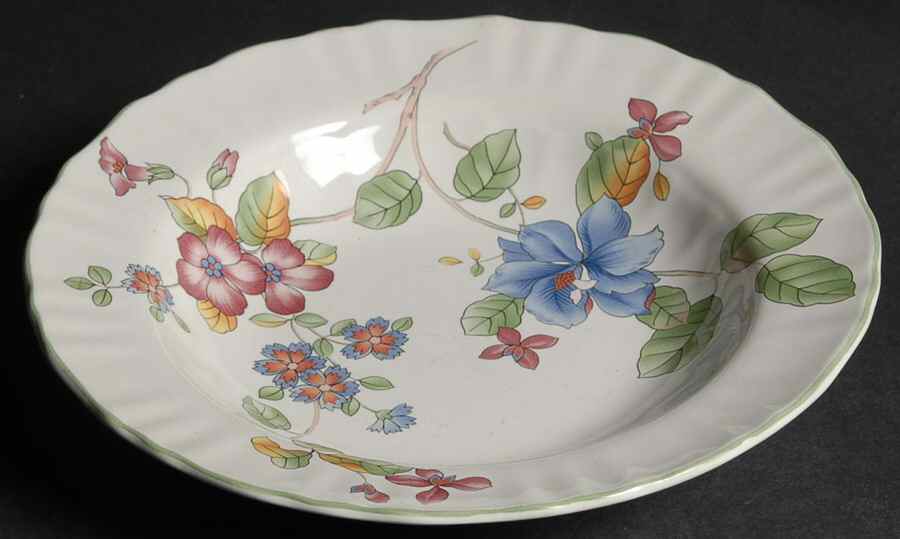 Heirloom Large Rim Soup Bowl by Mikasa-1