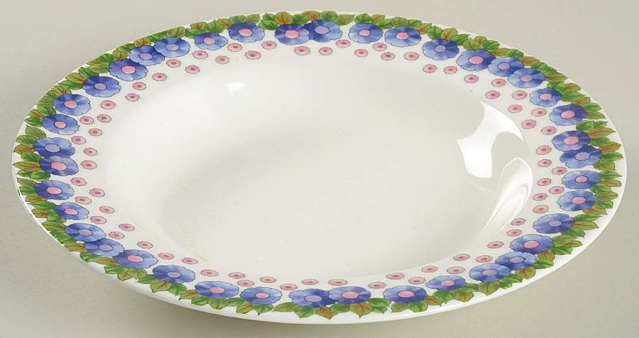 Heather Lane Large Rim Soup Bowl by Mikasa-1