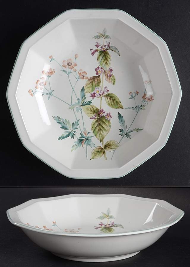 Hedge Row Rim Soup Bowl by Mikasa-1