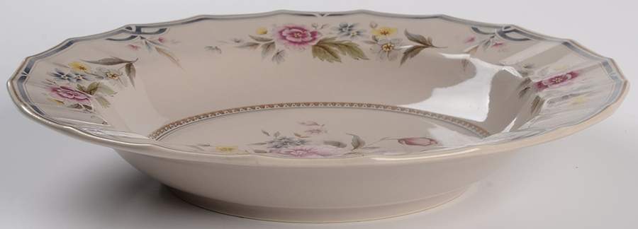 Heather Rose Rim Soup Bowl by Mikasa-1
