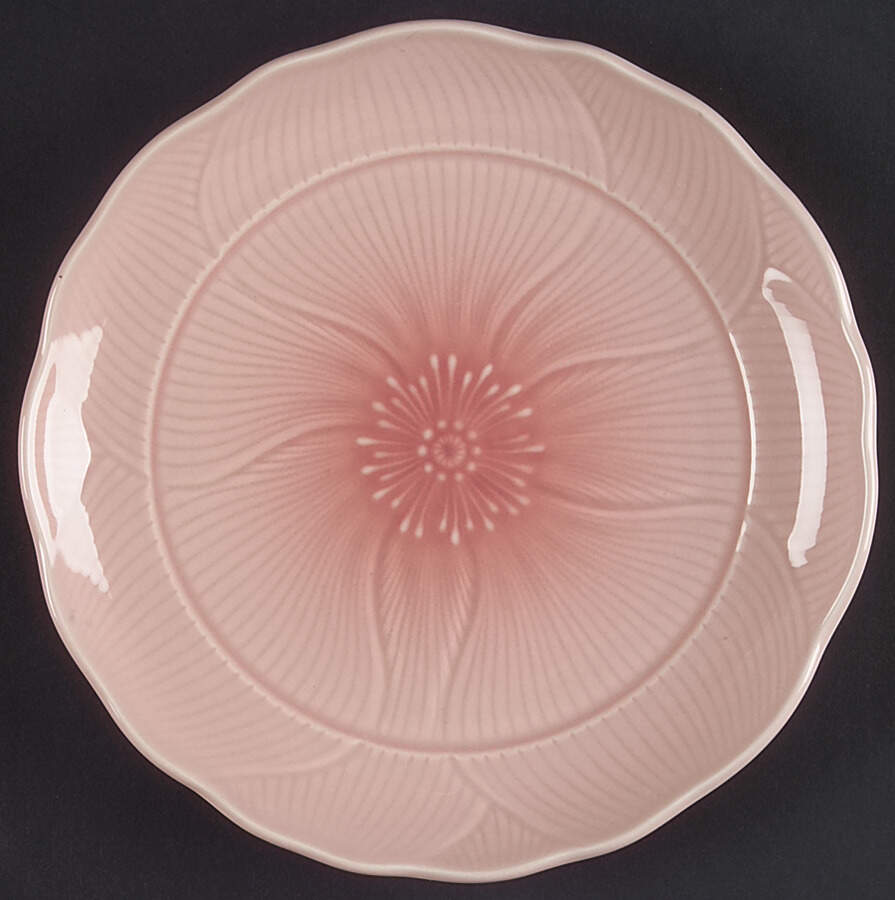 Hibiscus Pale Pink Round Butter No Lid by Mikasa-1