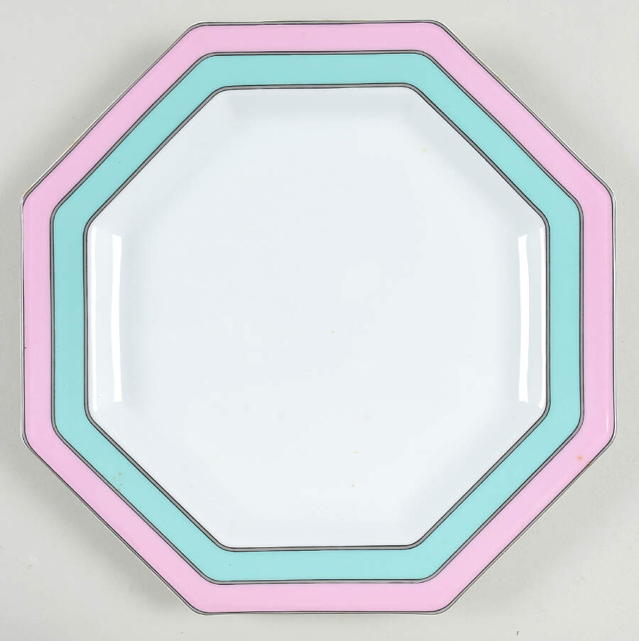 Hi Rise Pink Dinner Plate by Mikasa-1
